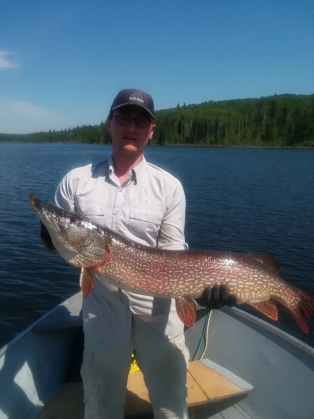 Fishing at Black Bear Island Lodge