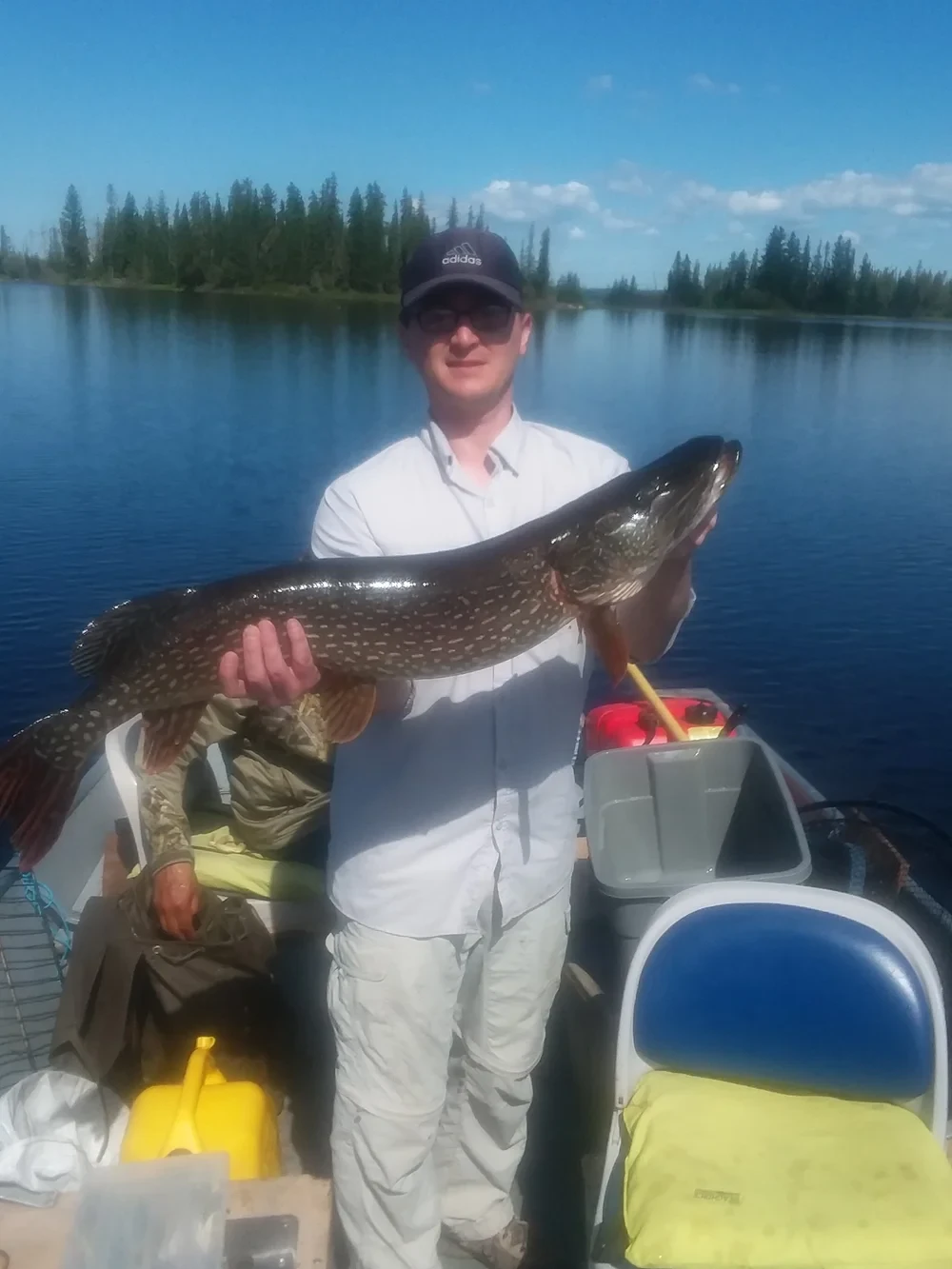 Fishing at Black Bear Island Lodge