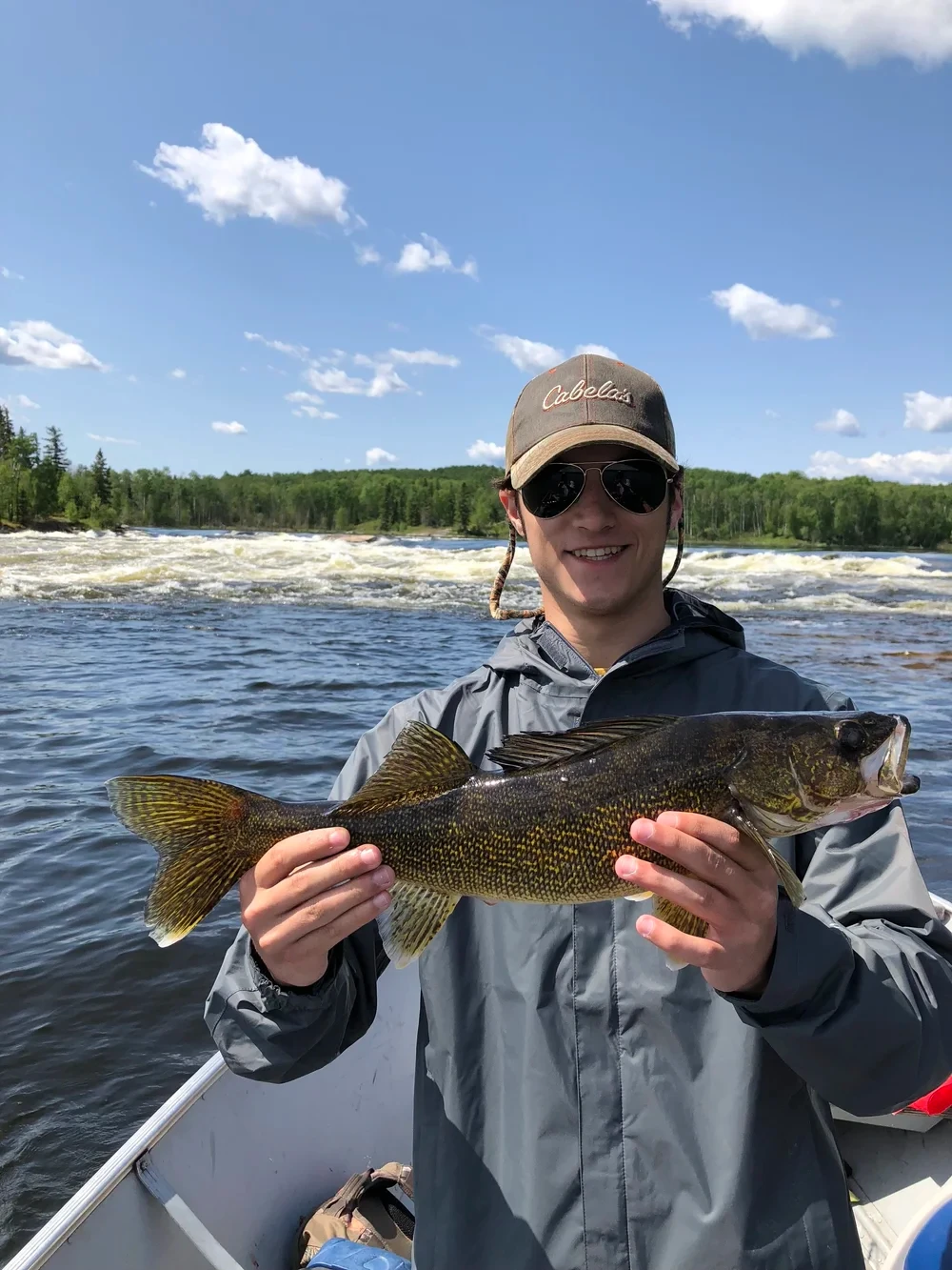 Fishing at Black Bear Island Lodge