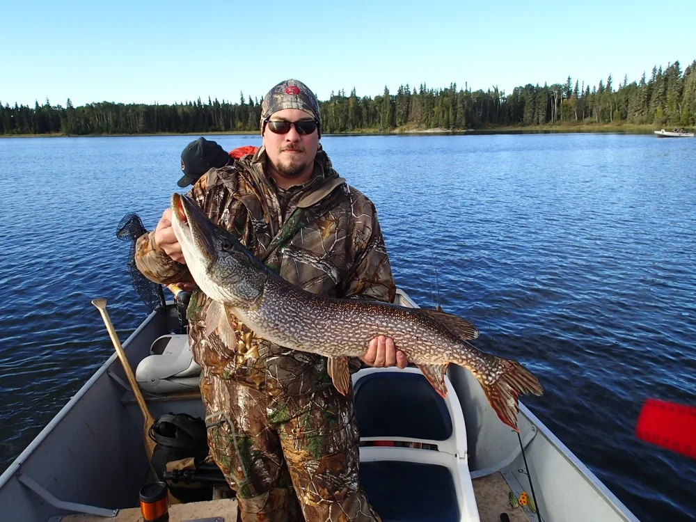 Fishing at Black Bear Island Lodge