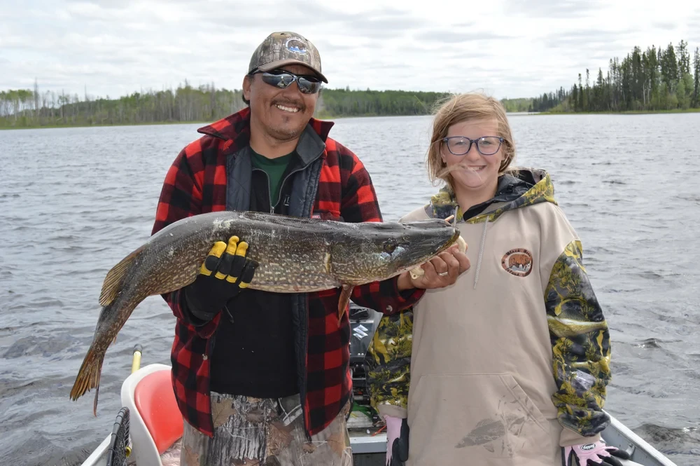 Fishing at Black Bear Island Lodge