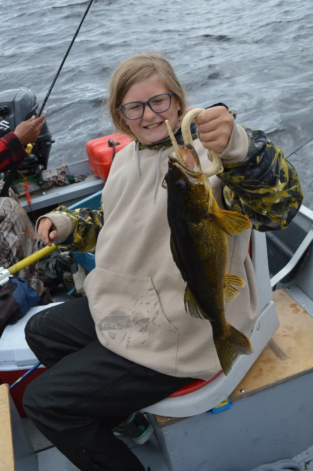 Fishing at Black Bear Island Lodge