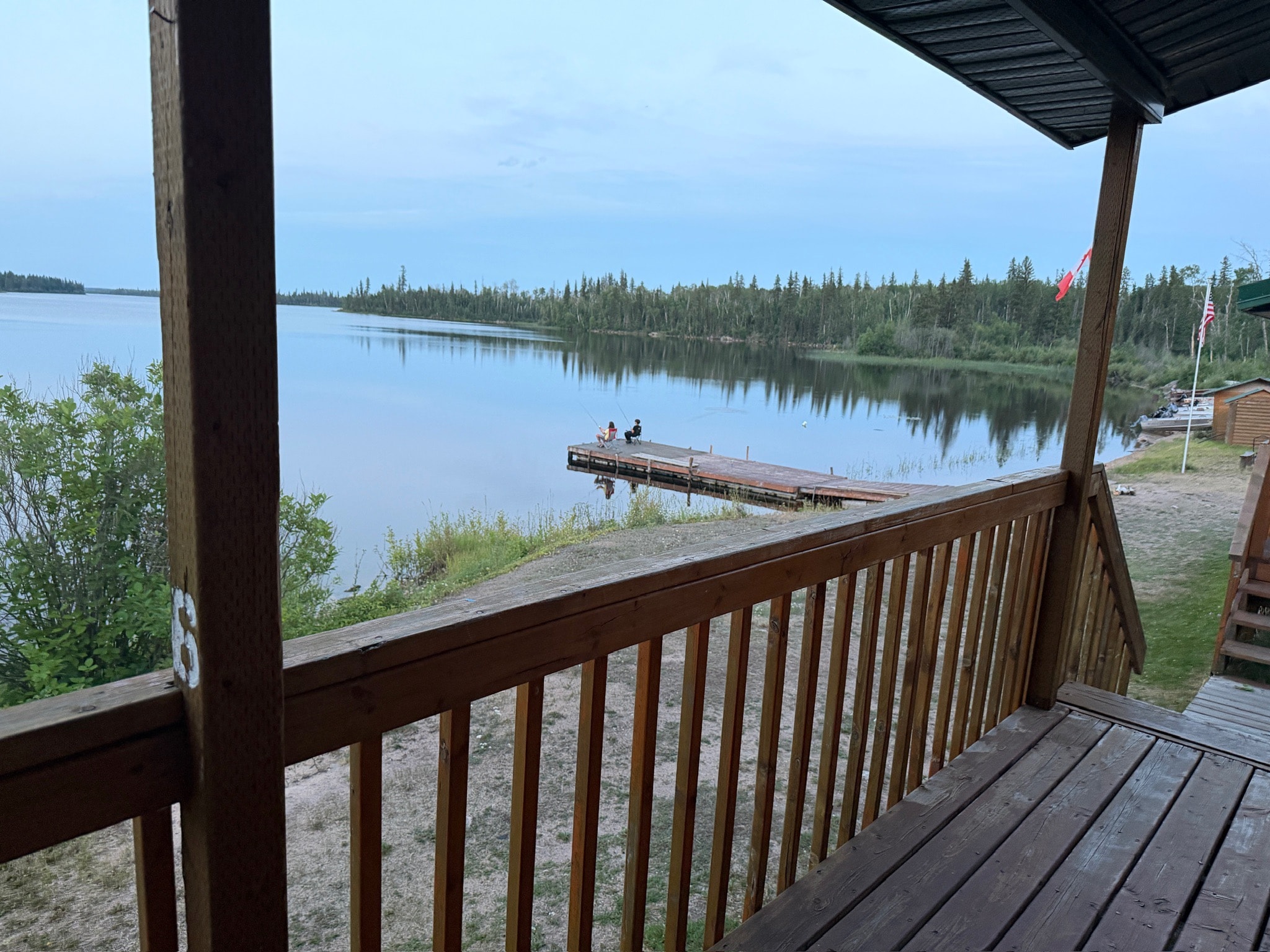 Black Bear Island Lodge grounds