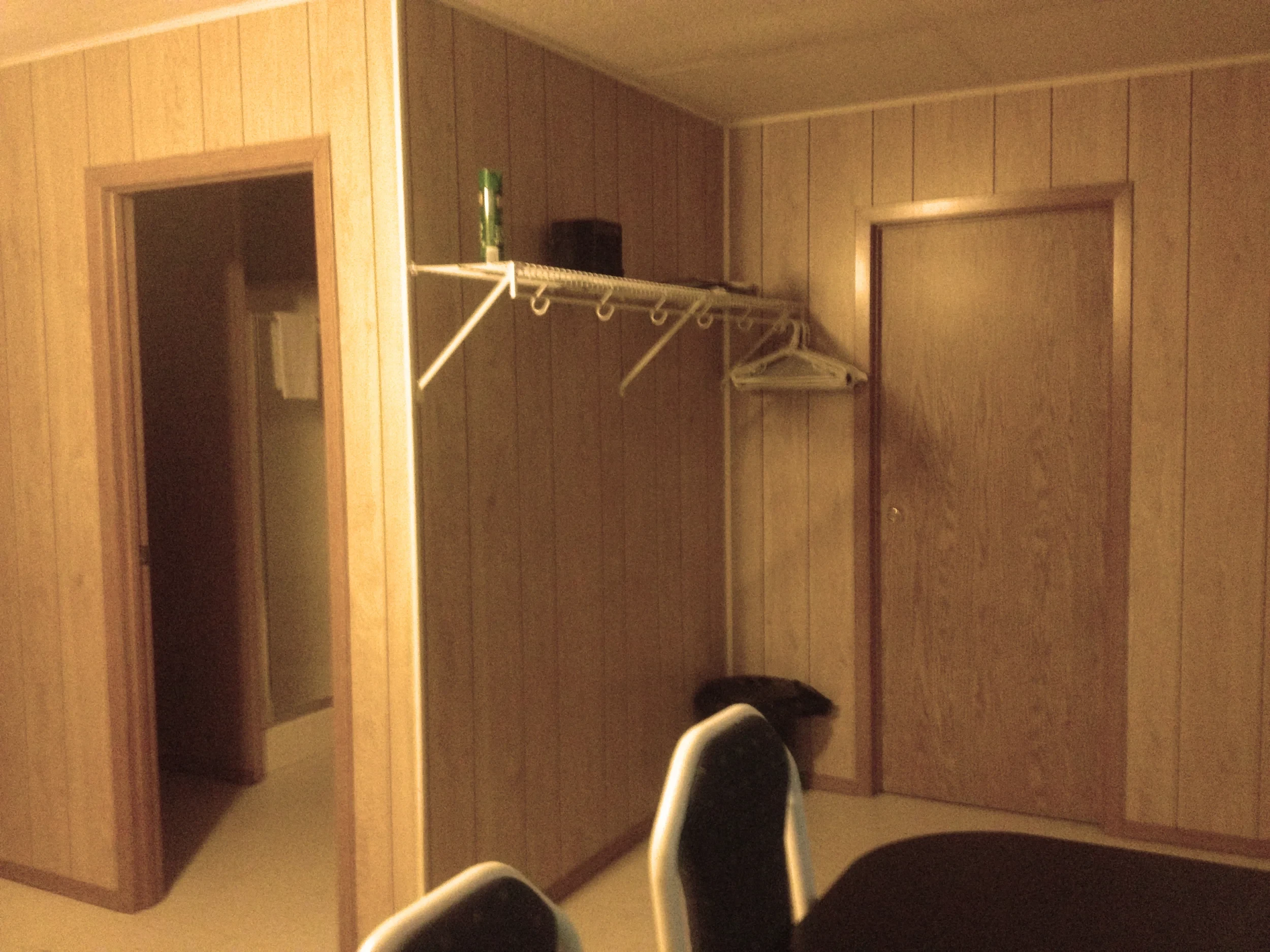 Lodge cabin sitting area